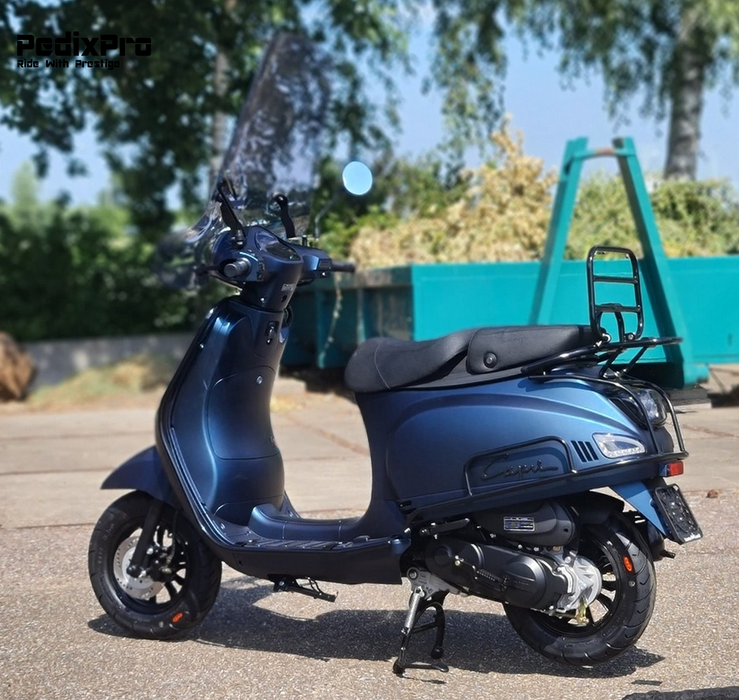 SUPER DEAL! Capri V4S Premium – Mat Kameleon Blauw scooter