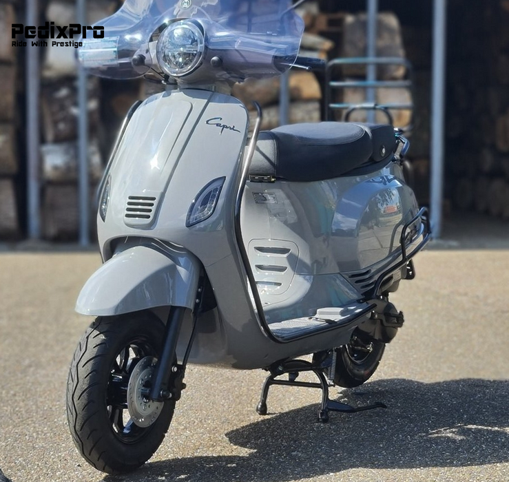 SUPER DEAL! Capri V4S Premium – Nardo Grijs scooter