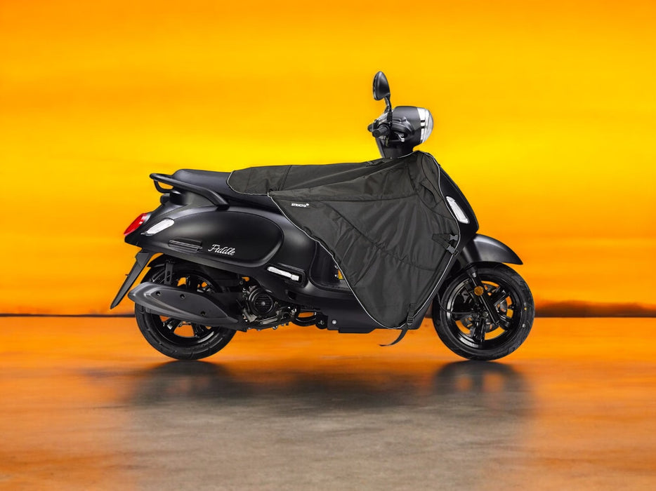 Stricto Premium SYM beenkleed scooter - Zwart