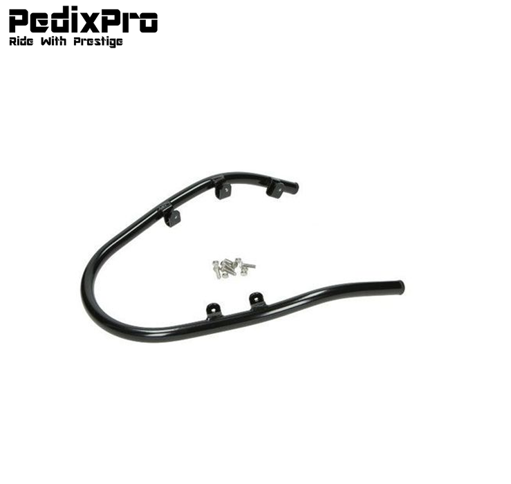 Voorspatbordbeugel Vespa Sprint & Primavera / Elettrica – Mat Zwart, Glans Zwart & Chroom | PedixPro®