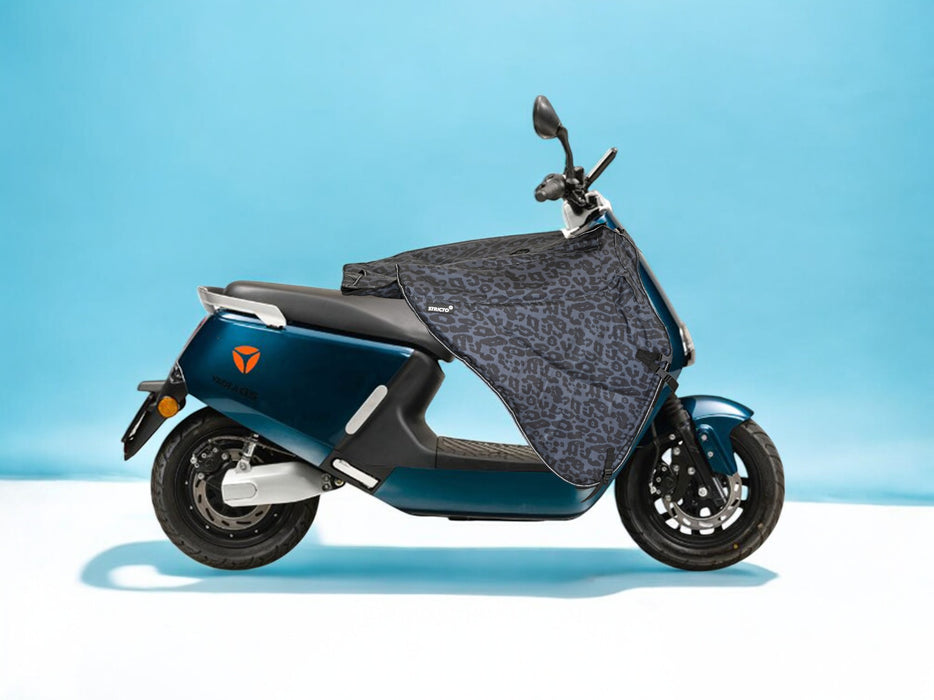 Stricto Premium Elektrische scooter beenkleed - Leopard Grey