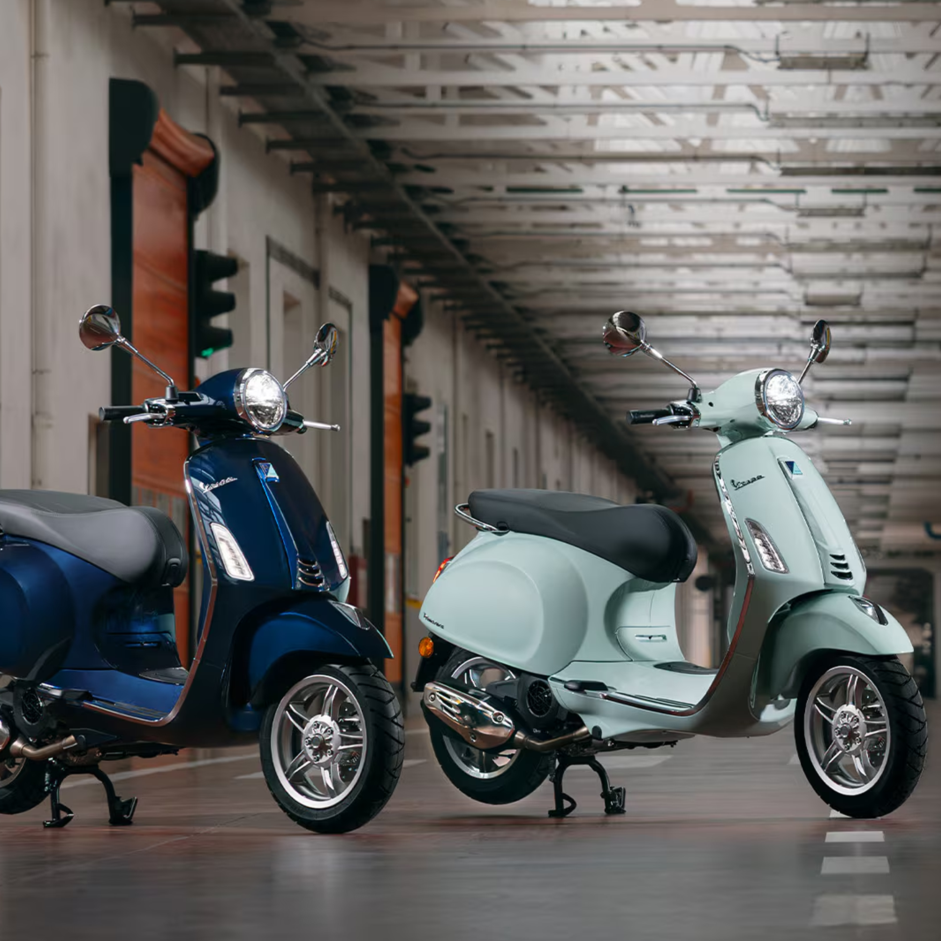 Benzine scooters