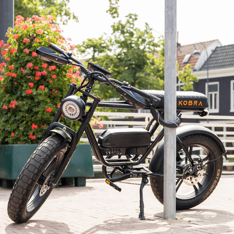 Vulpex EasyLock - Fatbike stuurslot lichtgewicht