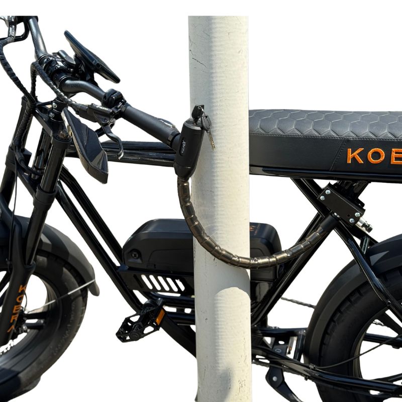 Vulpex EasyLock - Fatbike stuurslot lichtgewicht