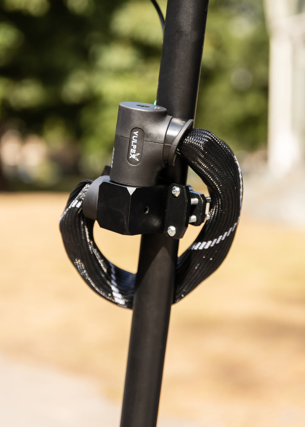 Vulpex AlarmLock - Fatbike stuurslot met Alarm kettingslot