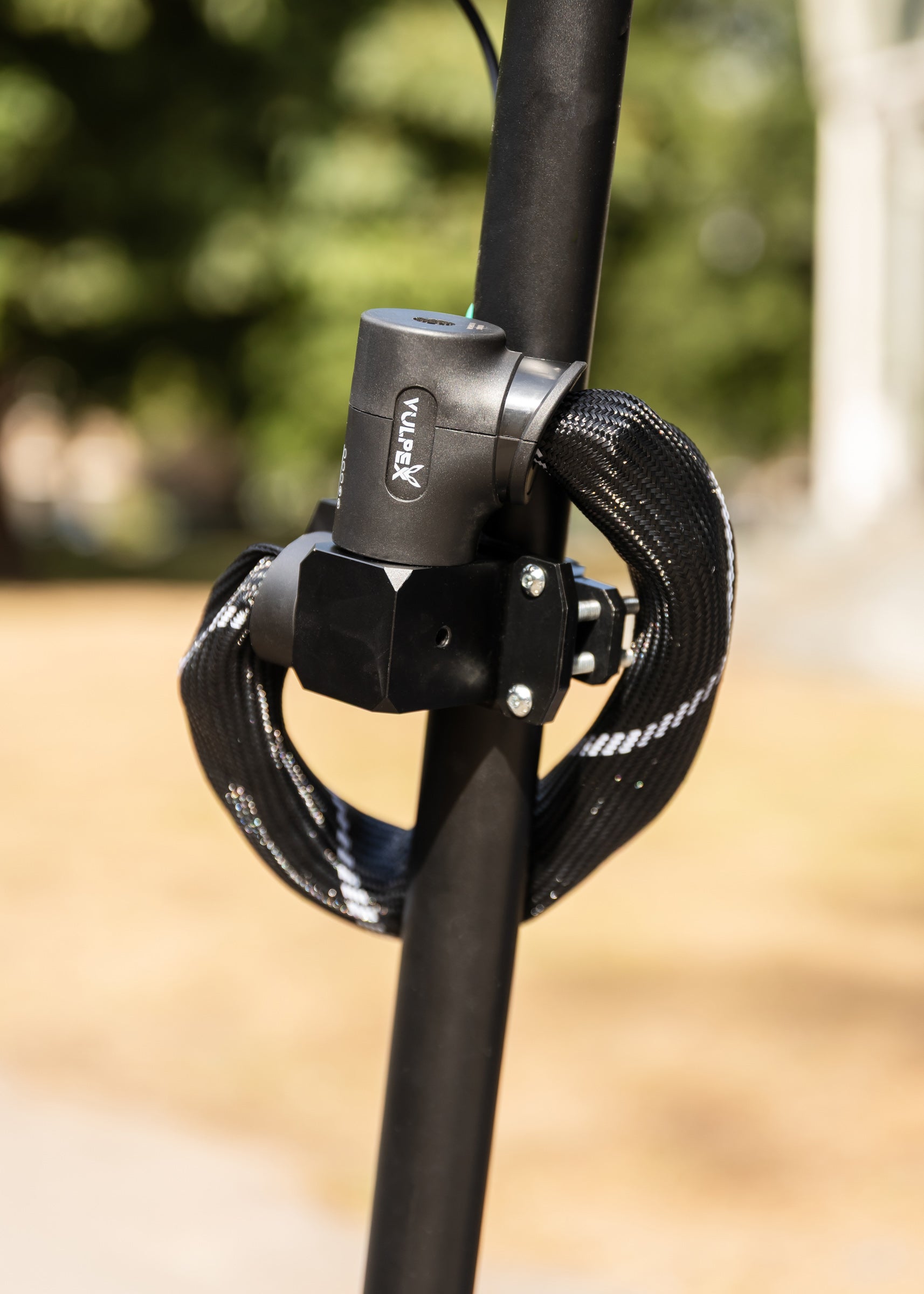 Vulpex AlarmLock - Fatbike stuurslot met Alarm kettingslot