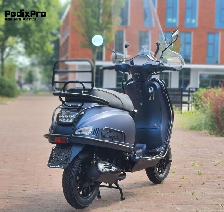 SUPER DEAL! Capri V4S Fully Loaded – Mat Kameleon Blauw scooter