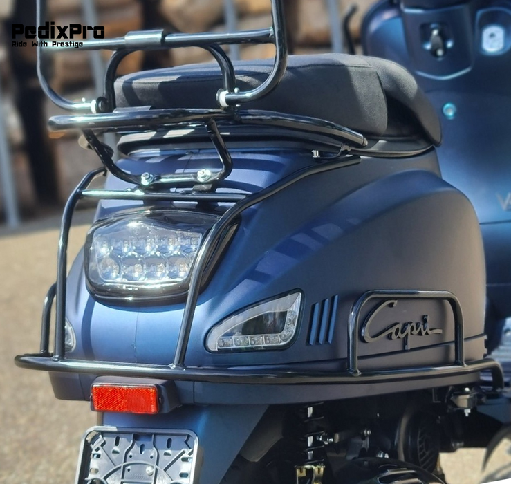 SUPER DEAL! Capri V4S Premium – Mat Kameleon Blauw scooter