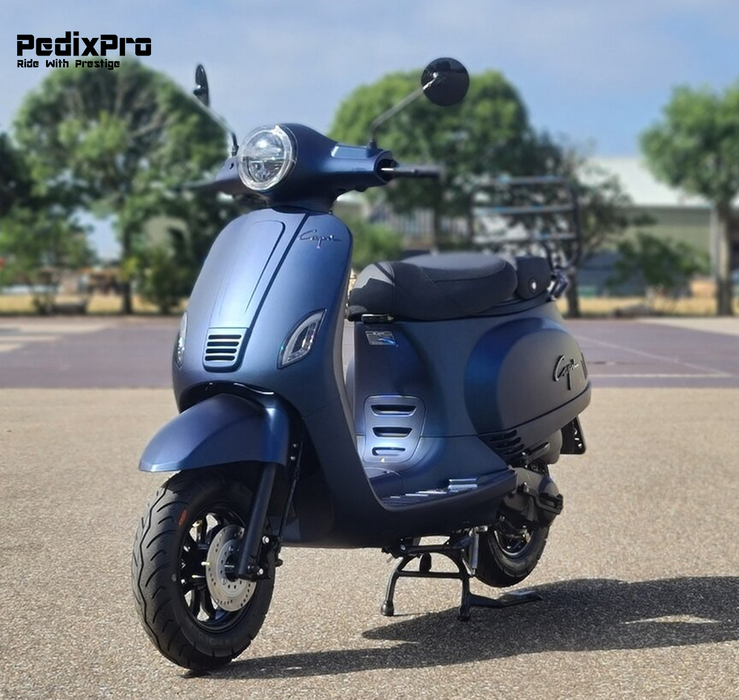 SUPER DEAL! Capri V4S – Mat Kameleon Blauw scooter