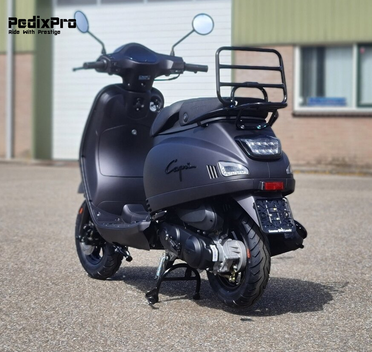SUPER DEAL! Capri V4S – Mat Metallic Zwart scooter