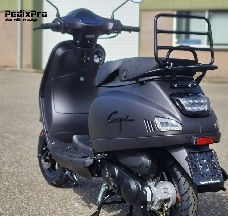 SUPER DEAL! Capri V4S – Mat Metallic Zwart scooter