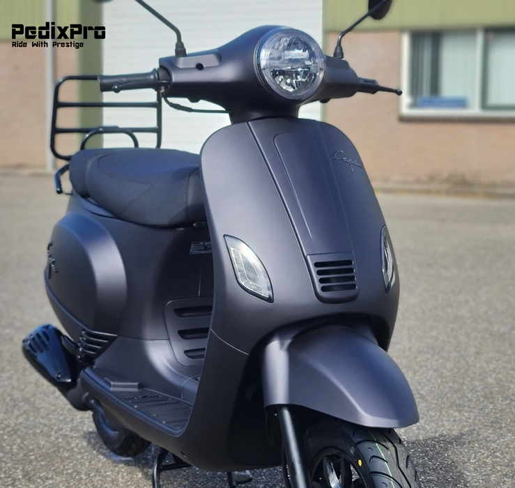 SUPER DEAL! Capri V4S – Mat Metallic Zwart scooter