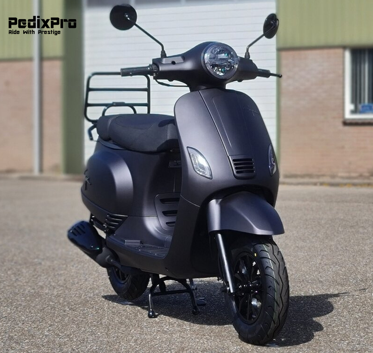 SUPER DEAL! Capri V4S – Mat Metallic Zwart scooter