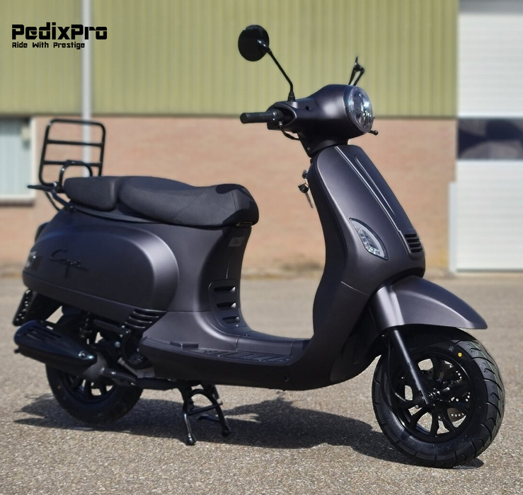 SUPER DEAL! Capri V4S – Mat Metallic Zwart scooter