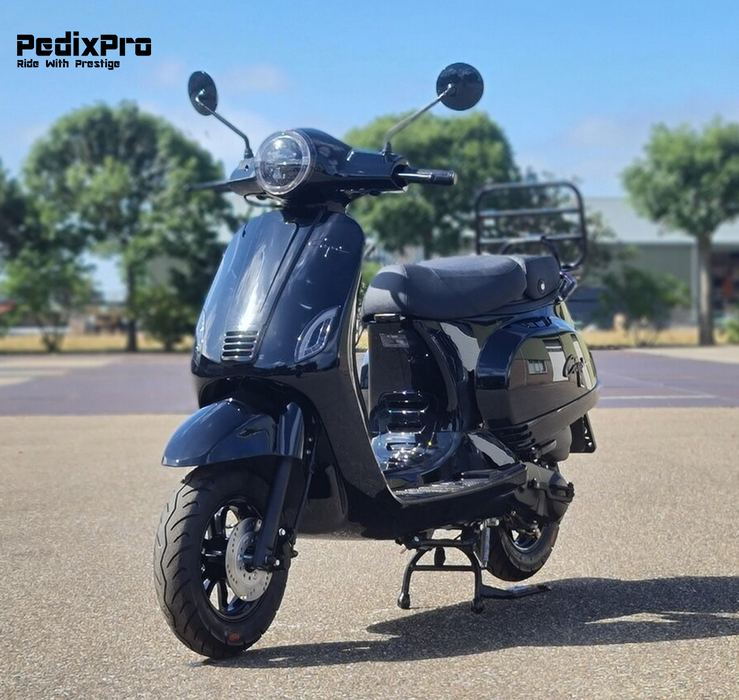 SUPER DEAL! Capri V4S – Glans Zwart scooter