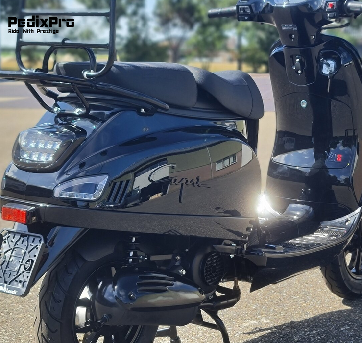 SUPER DEAL! Capri V4S – Glans Zwart scooter