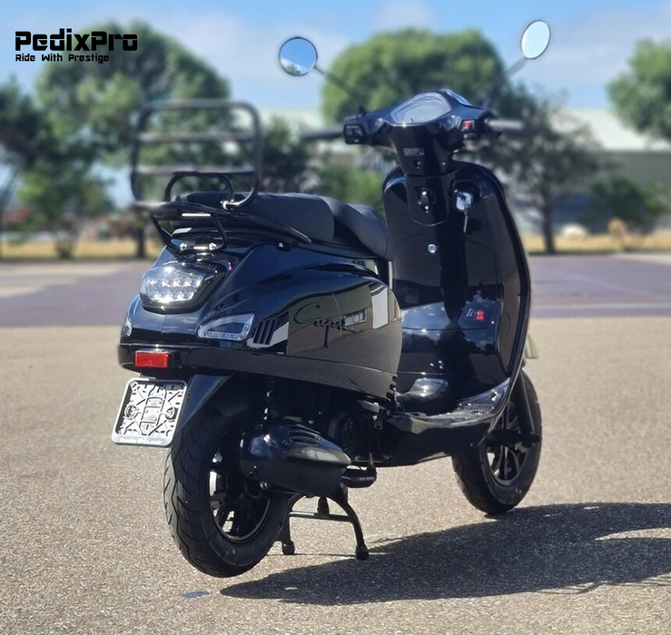 SUPER DEAL! Capri V4S – Glans Zwart scooter