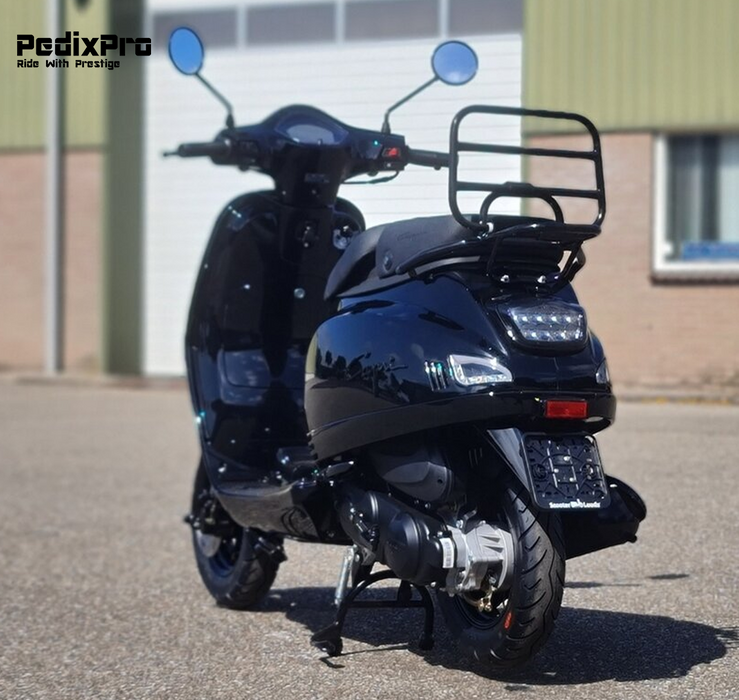SUPER DEAL! Capri V4S – Glans Zwart scooter