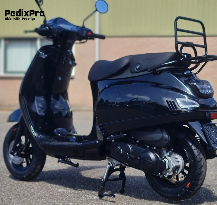 SUPER DEAL! Capri V4S – Glans Zwart scooter