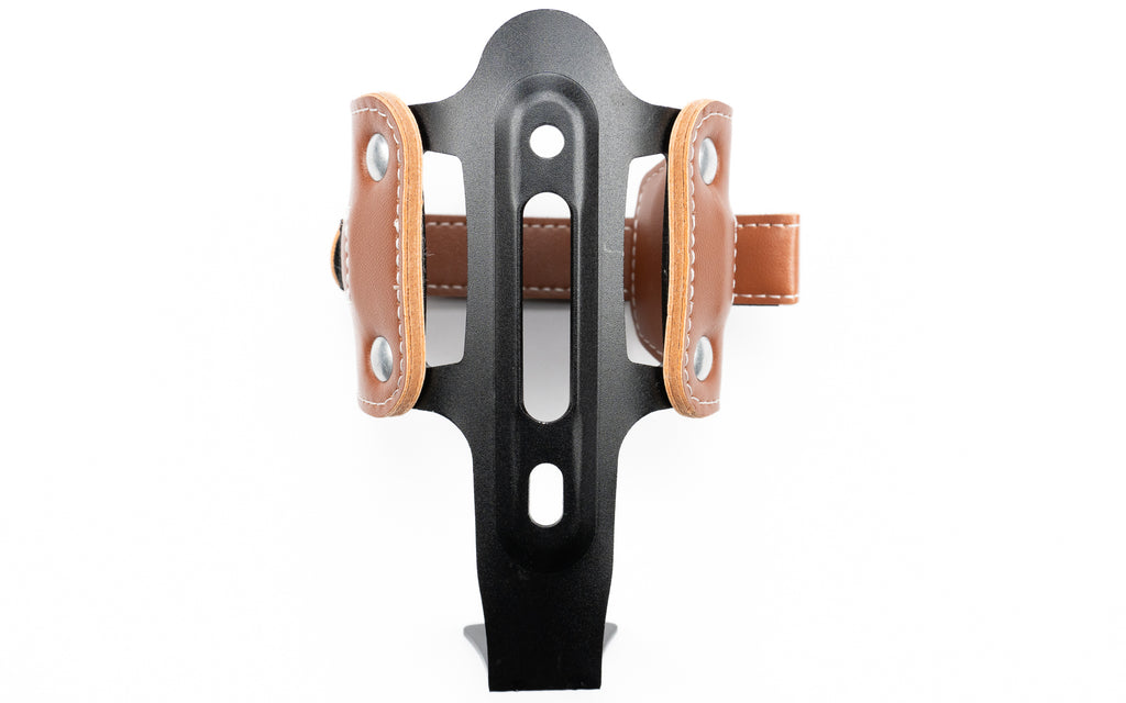 Bekerhouder leer bruin (afstelbaar) – Desert Fox