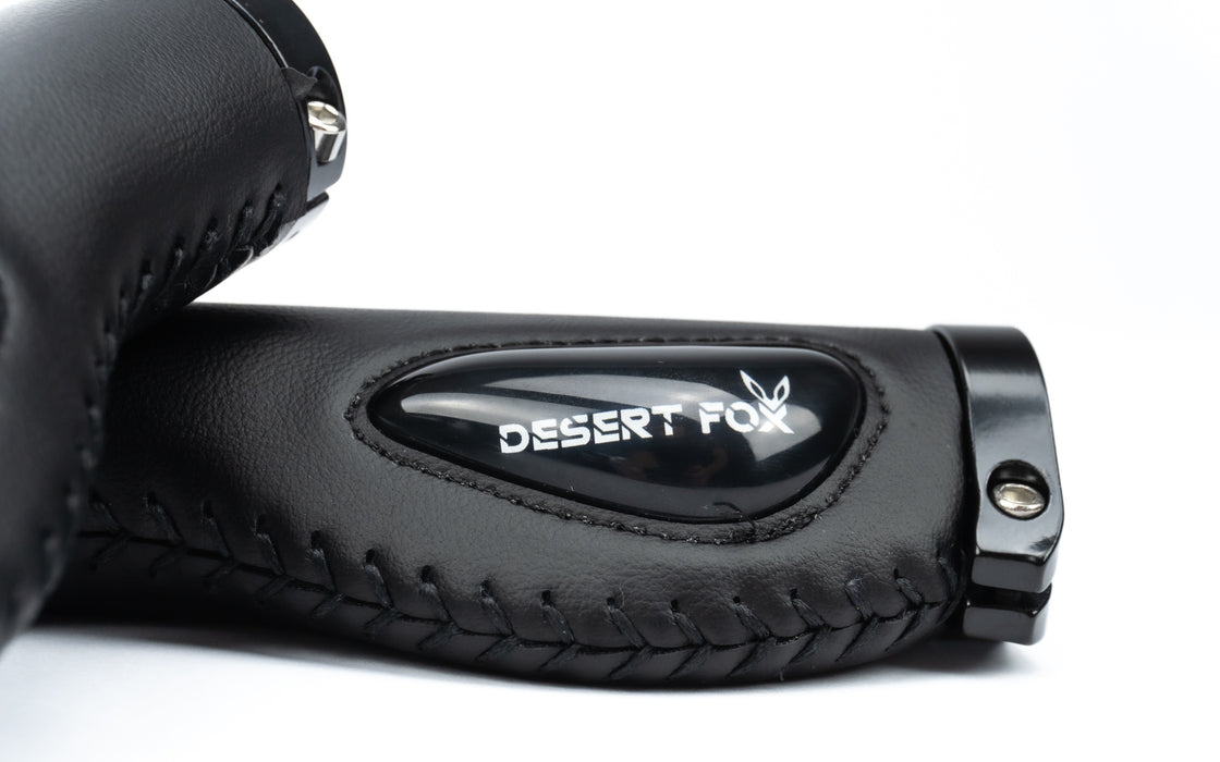Handvatten Vegan leer zwart luxe – Desert Fox