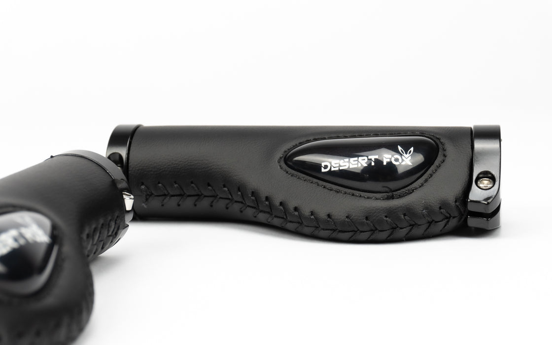 Handvatten Vegan leer zwart luxe – Desert Fox