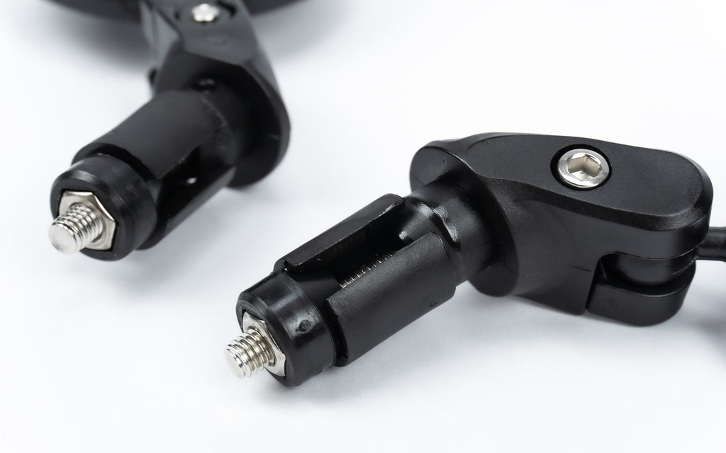 Bar-End Spiegelset Rond Vintage – Desert Fox