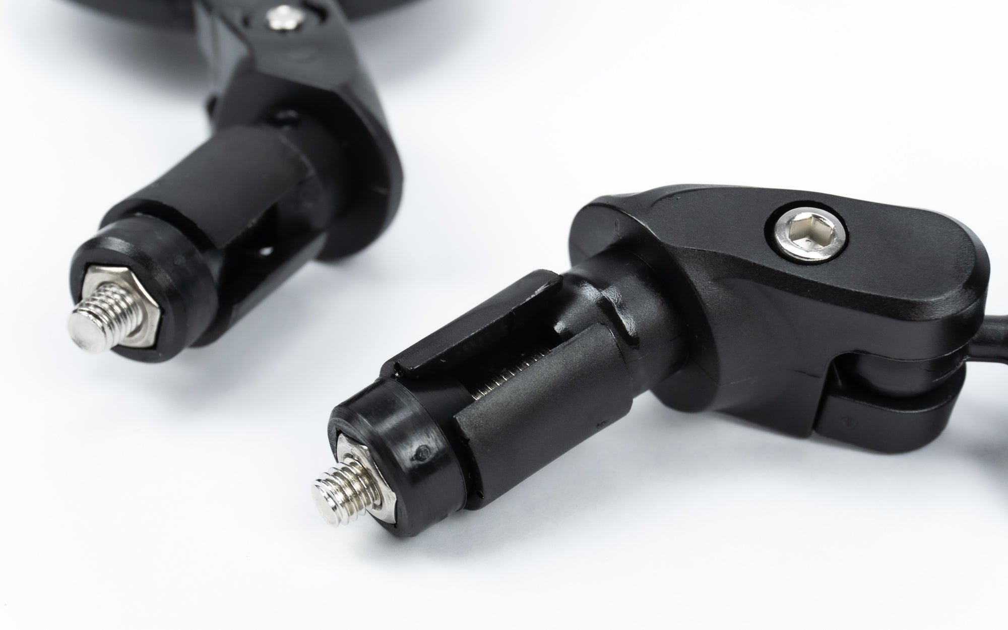 Bar-End Spiegelset Rond Vintage – Desert Fox