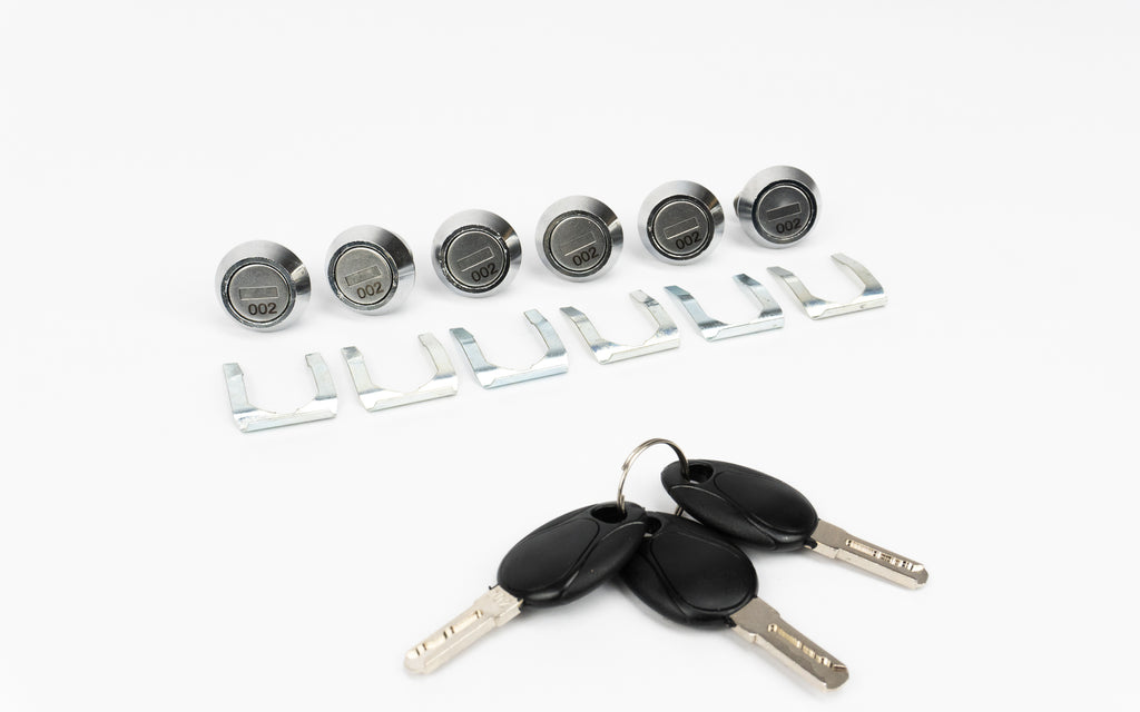 Aluminium kofferset black Linker zijde - Knaap AMS