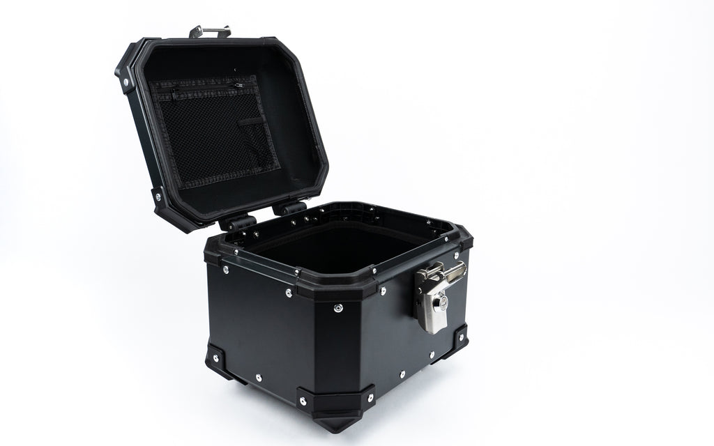 Aluminium kofferset black compleet - Knaap AMS