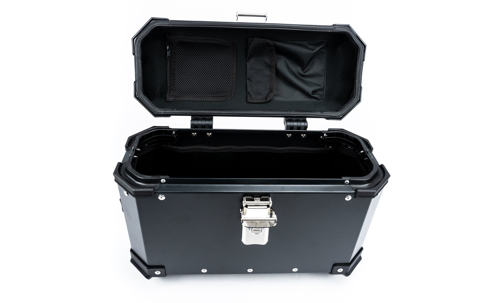 Aluminium kofferset black Linker zijde - Knaap AMS