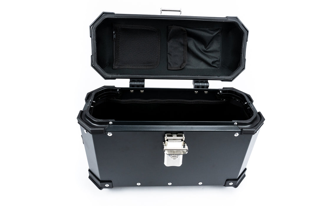 Aluminium kofferset black Linker zijde - Phatfour FLX