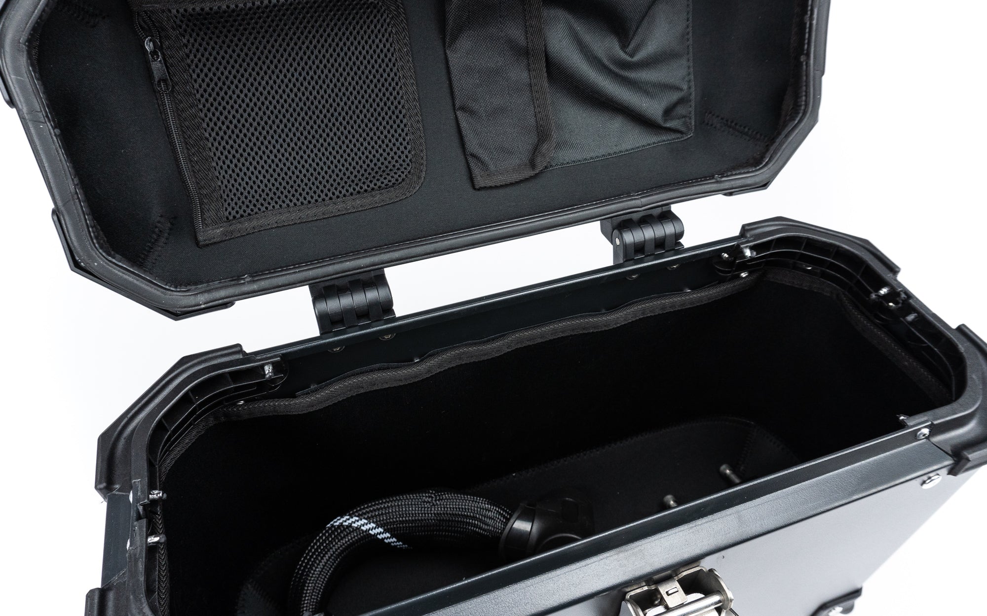 Aluminium kofferset black compleet - Knaap AMS