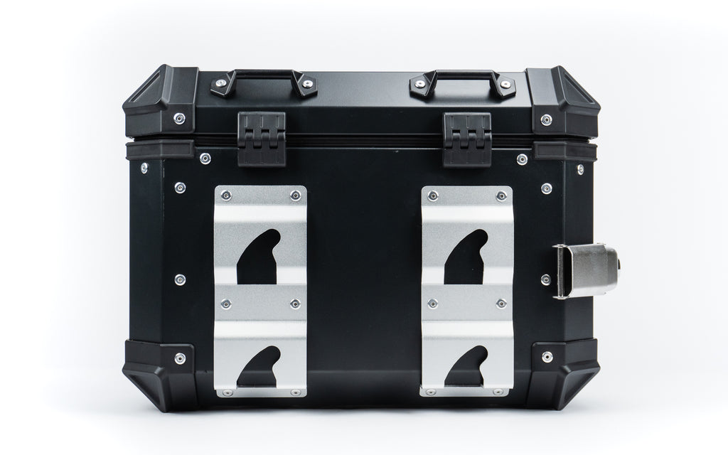 Aluminium kofferset black Linker zijde - Knaap AMS