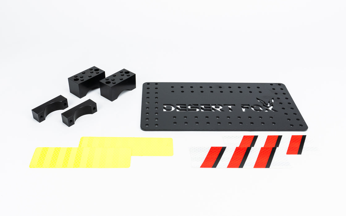 Aluminium kofferset black Linker zijde - Phatfour FLX