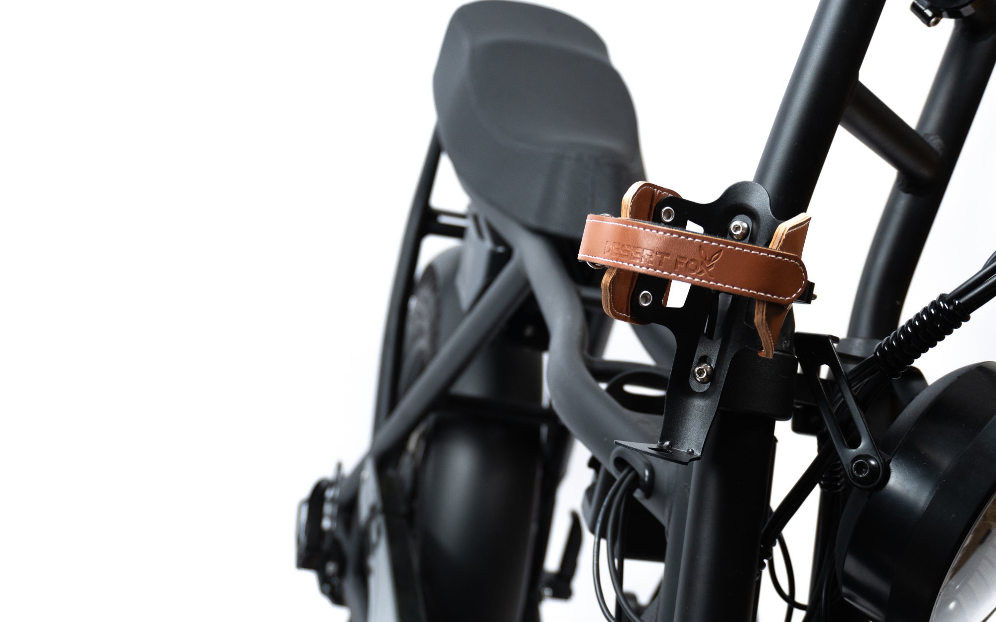 Bekerhouder leer bruin (afstelbaar) – Desert Fox