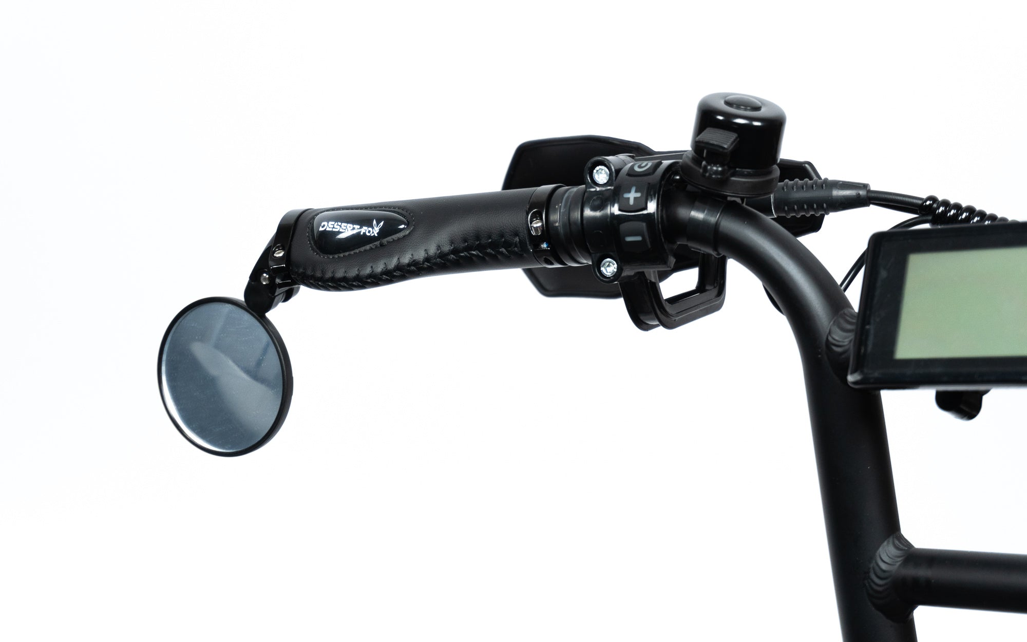 Bar-End Spiegelset Rond Vintage – Desert Fox