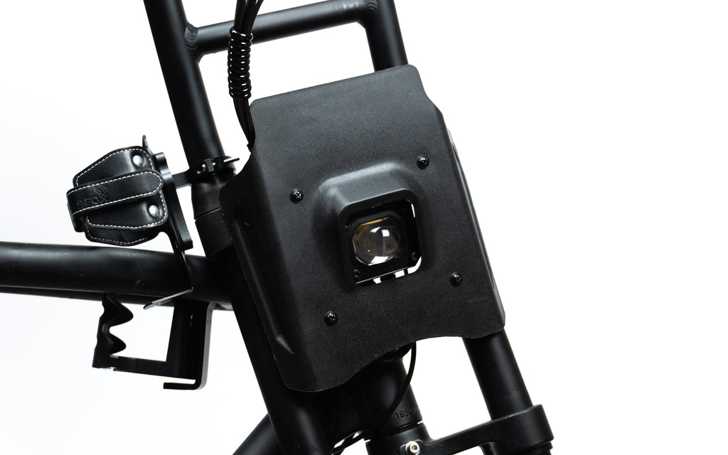 Bekerhouder Leer zwart (afstelbaar) – Desert Fox