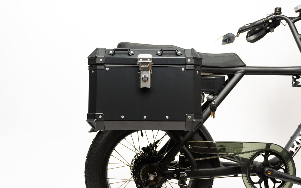 Aluminium kofferset black Linker zijde - Knaap AMS