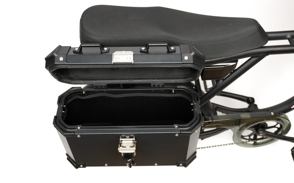 Aluminium kofferset black Linker zijde - Knaap AMS