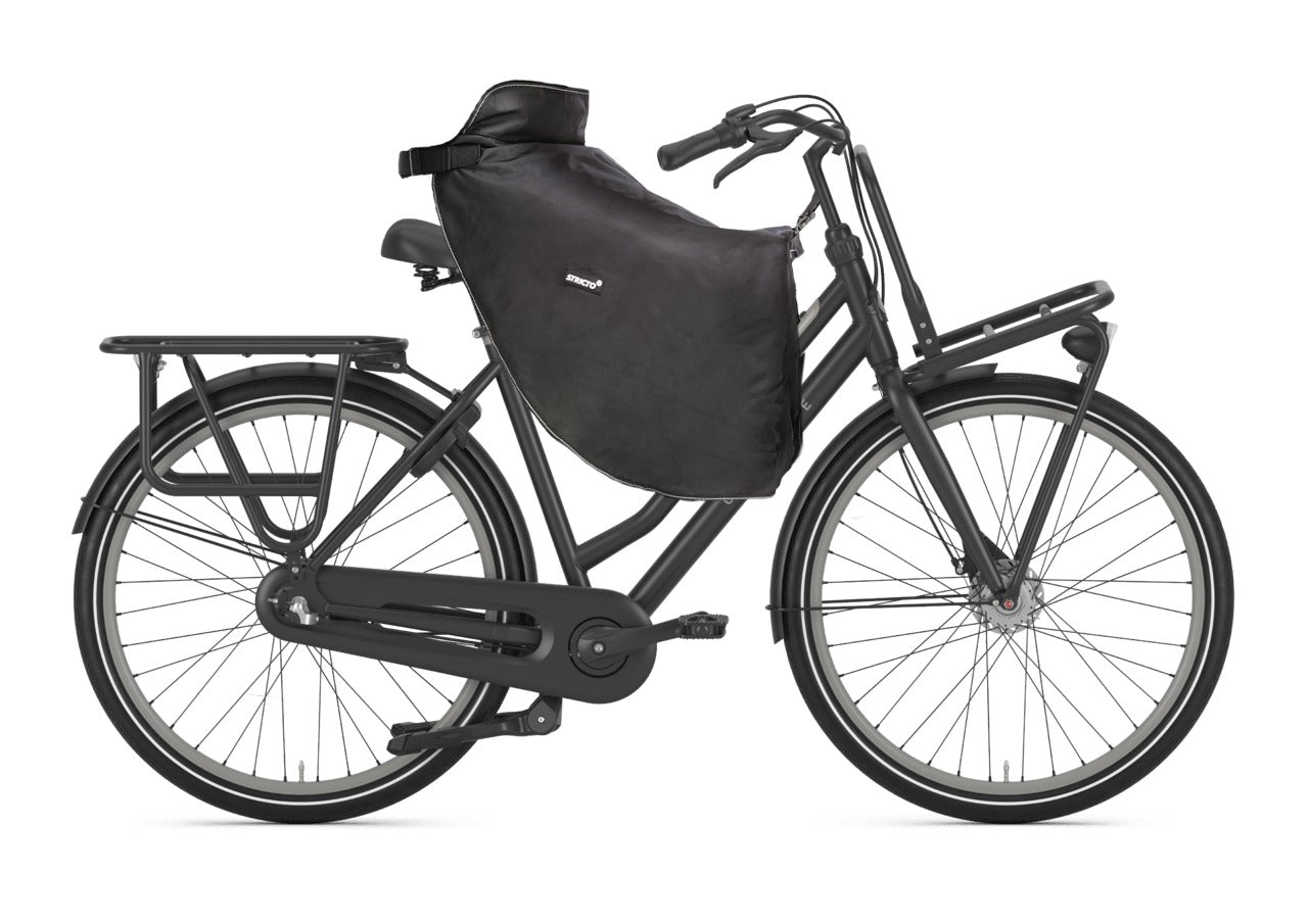 Stricto Bakfiets beenkleed - Zwart