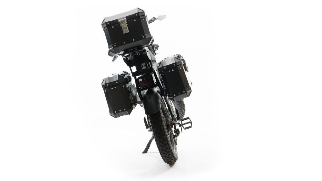 Aluminium kofferset black compleet - Knaap AMS