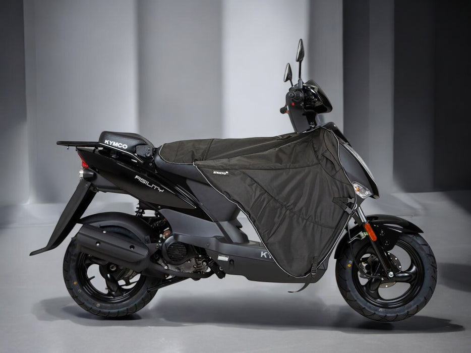 Stricto Premium Kymco beenkleed scooter - Zwart