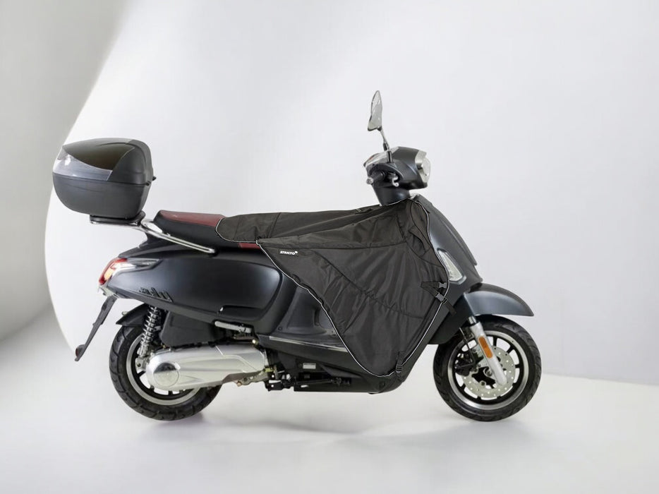 Stricto Premium Kymco beenkleed scooter - Zwart