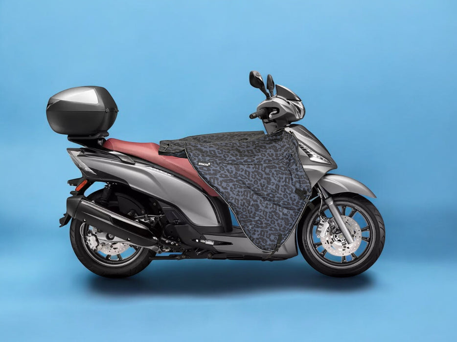 Stricto Premium Kymco beenkleed scooter - Leopard Grey