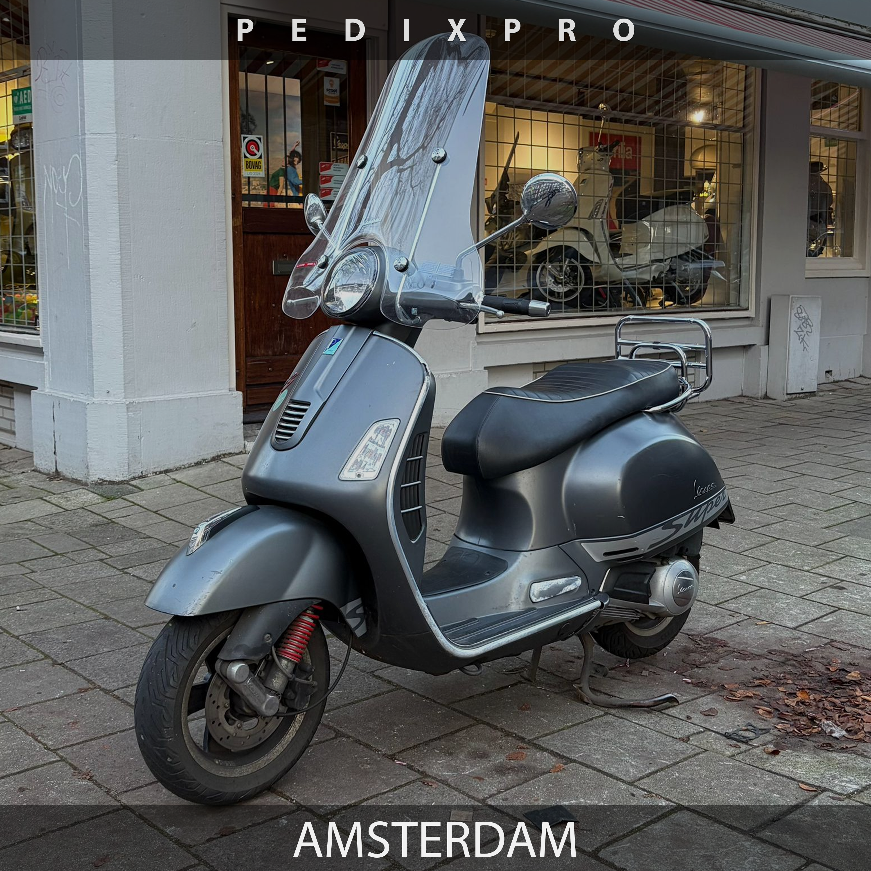 Vespa GTS 125 Supersport matgrijs (2013) | 25.217 km | BOVAG