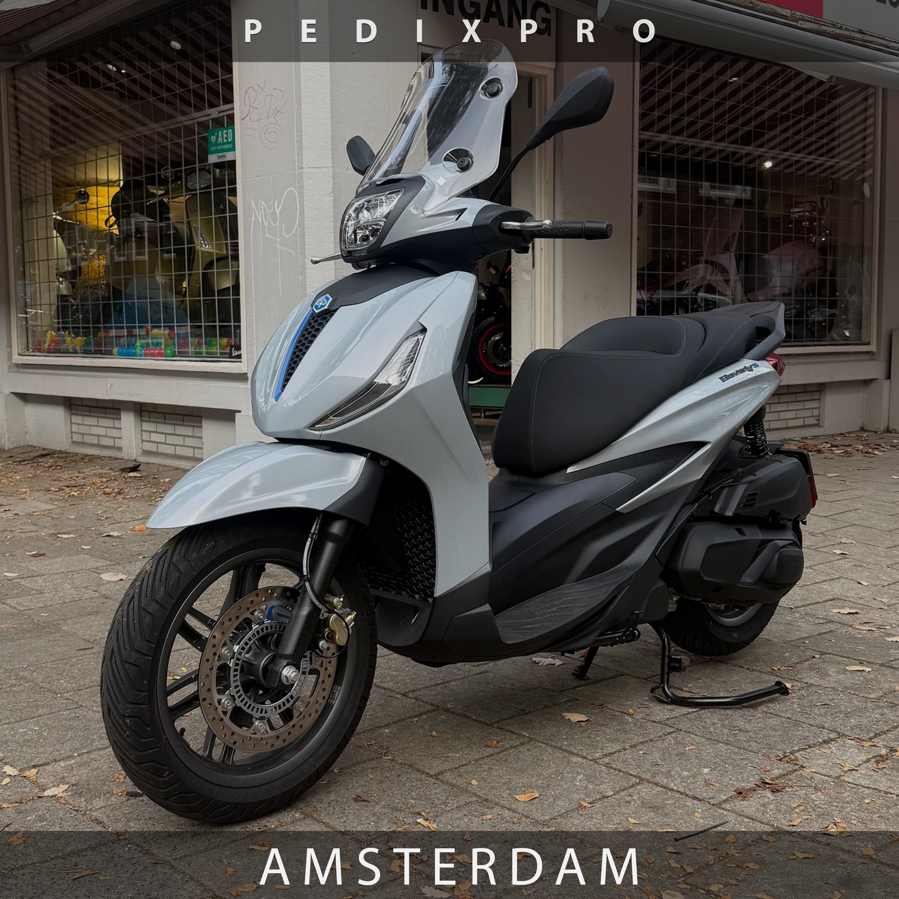Piaggio Beverly S Nardo Grey (2025) | 1.237 km | Fabrieksgarantie