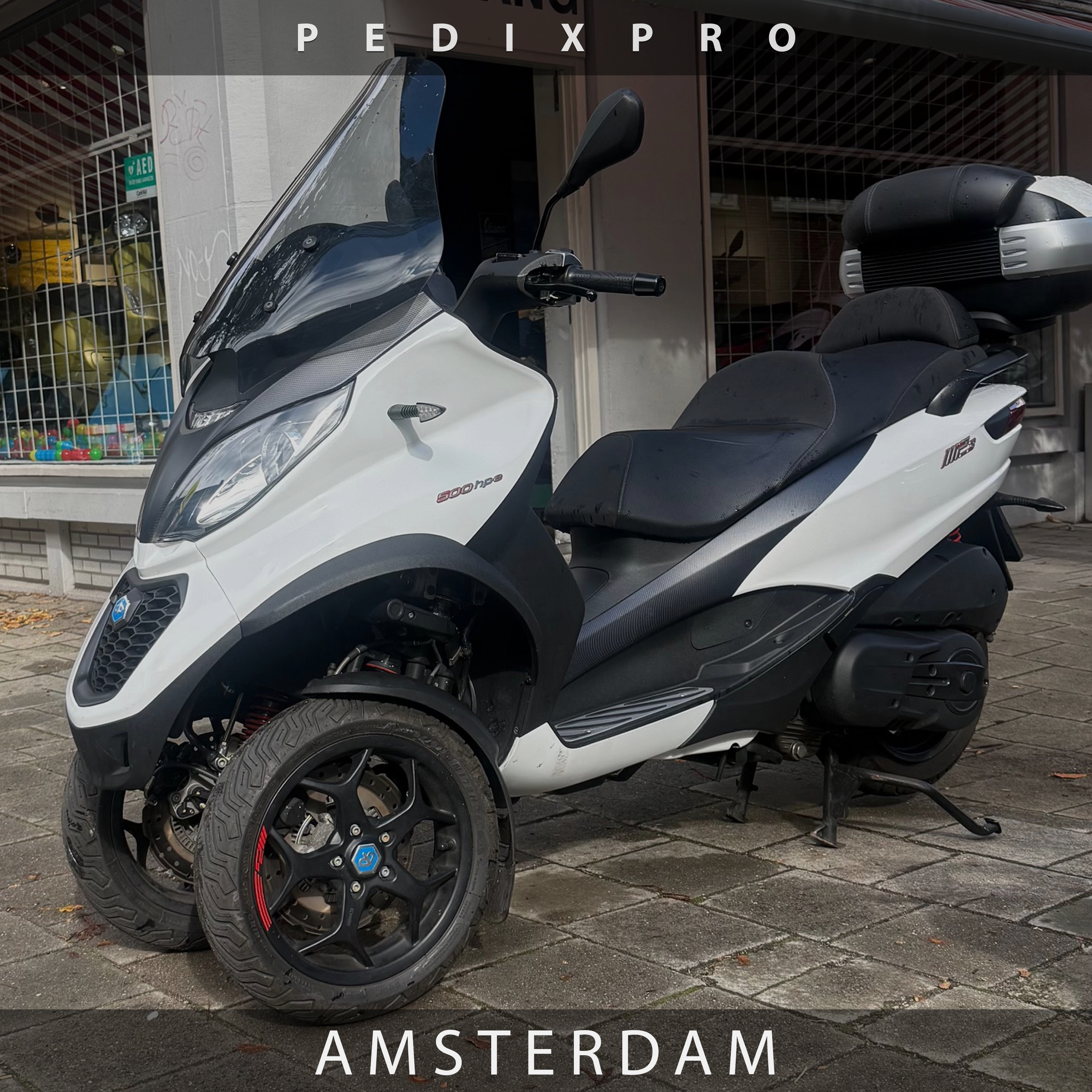 Piaggio MP3 500 Business wit (2021) | 9.948 km | BOVAG