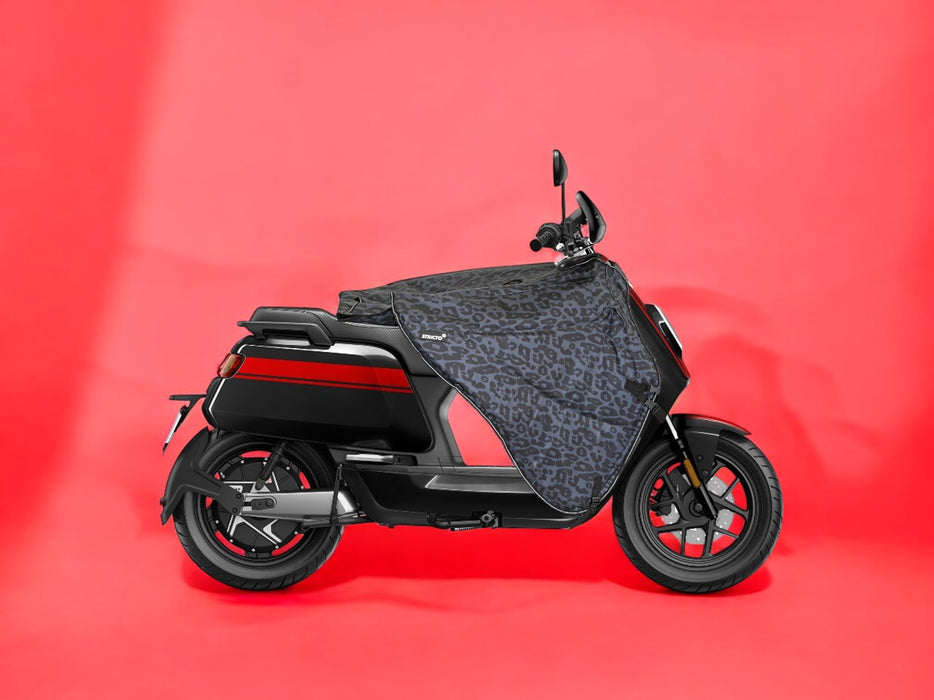 Stricto Premium Elektrische scooter beenkleed - Leopard Grey