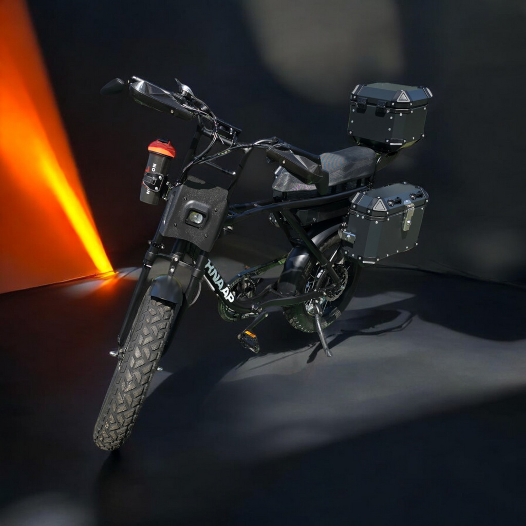 Aluminium kofferset black Linker zijde - Knaap AMS